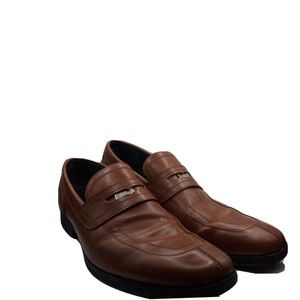 Cole Haan Pinch Friday Brown Leather Loafer Mens 9 Grand OS Slip On Shoes EUC